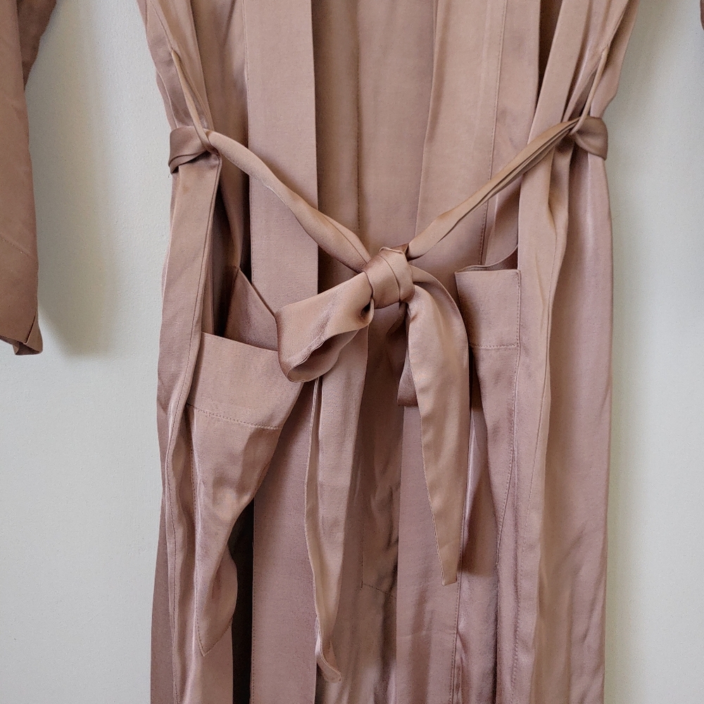NWT Durante Jacket Robe Size Small Nutmeg - Picture 8 of 16